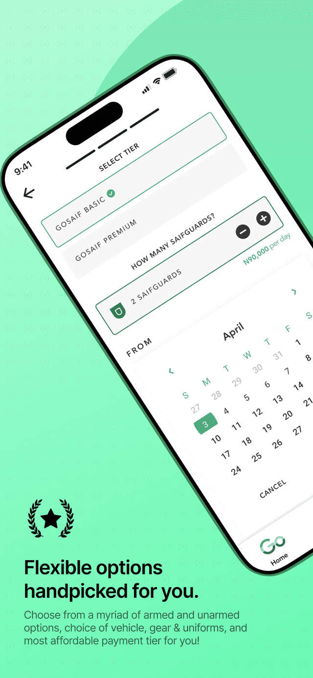 GoSaif App Screenshot 2